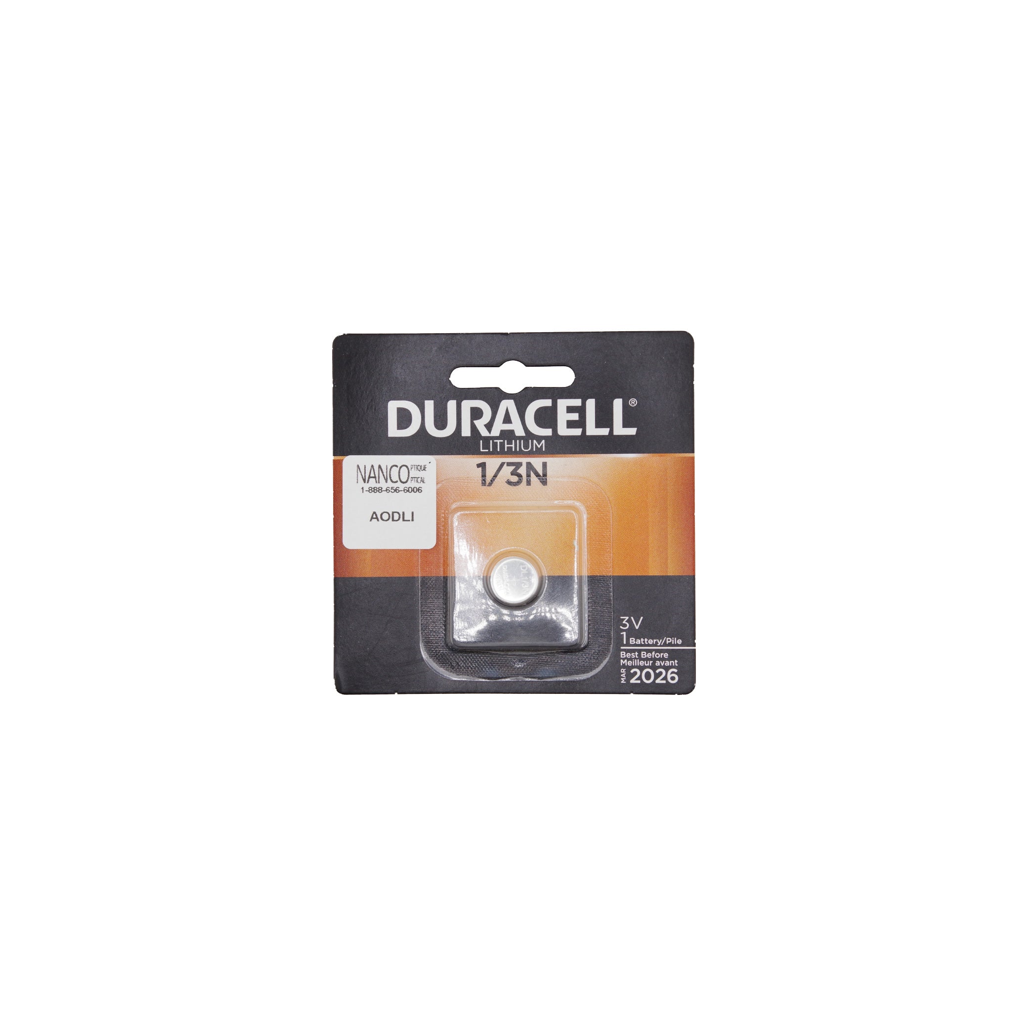 Batterie au lithium Duracell