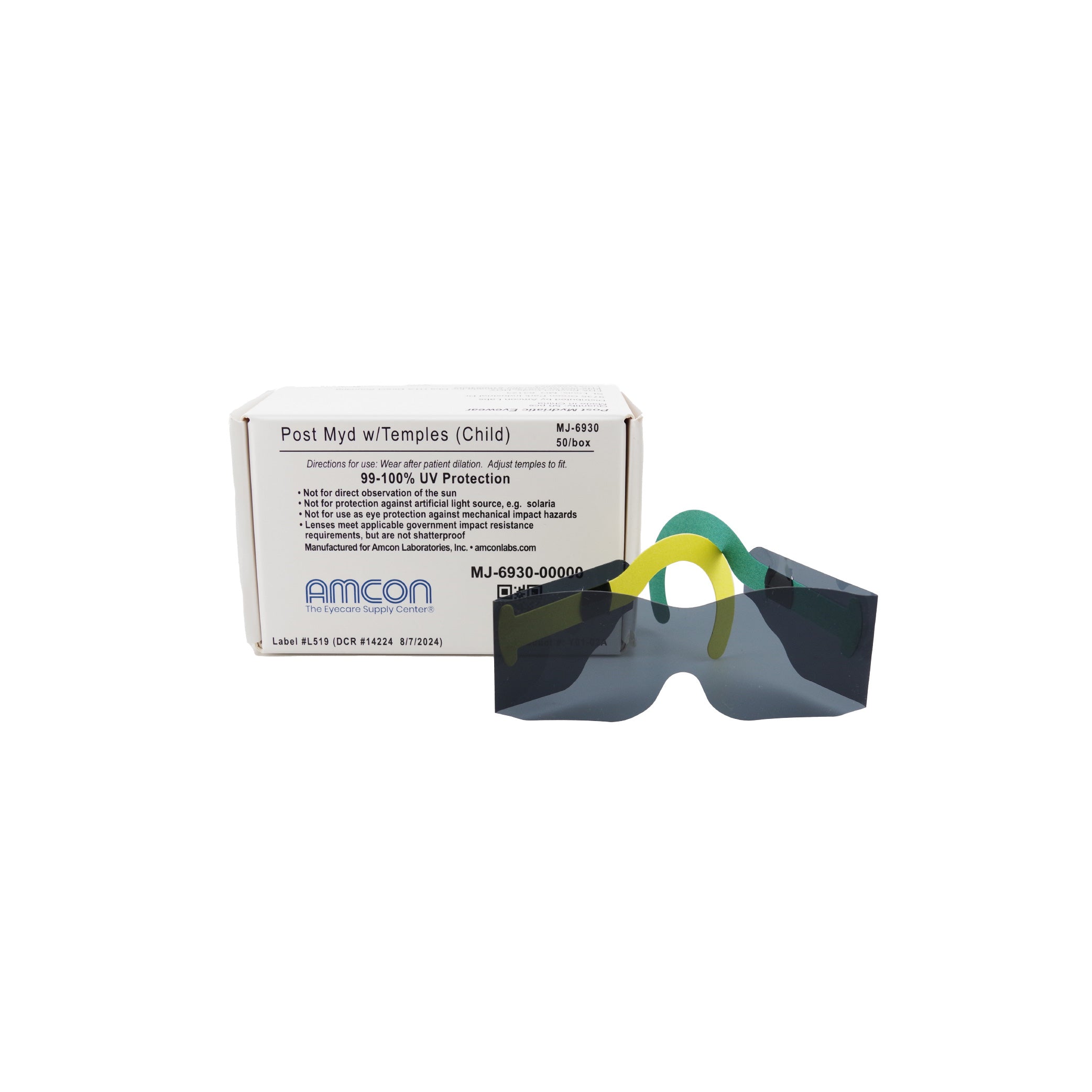 Lunette post-midriatique pour enfants