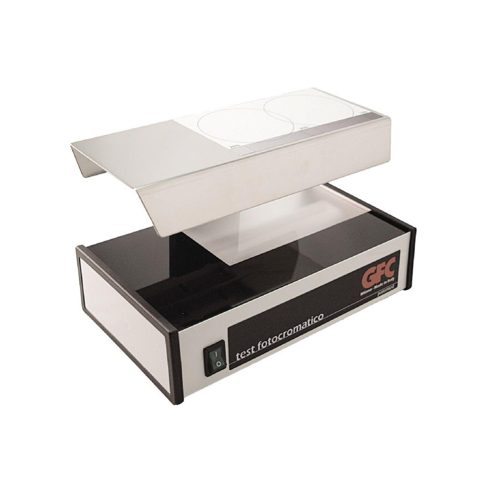 Testeur pour lentilles photochromiques