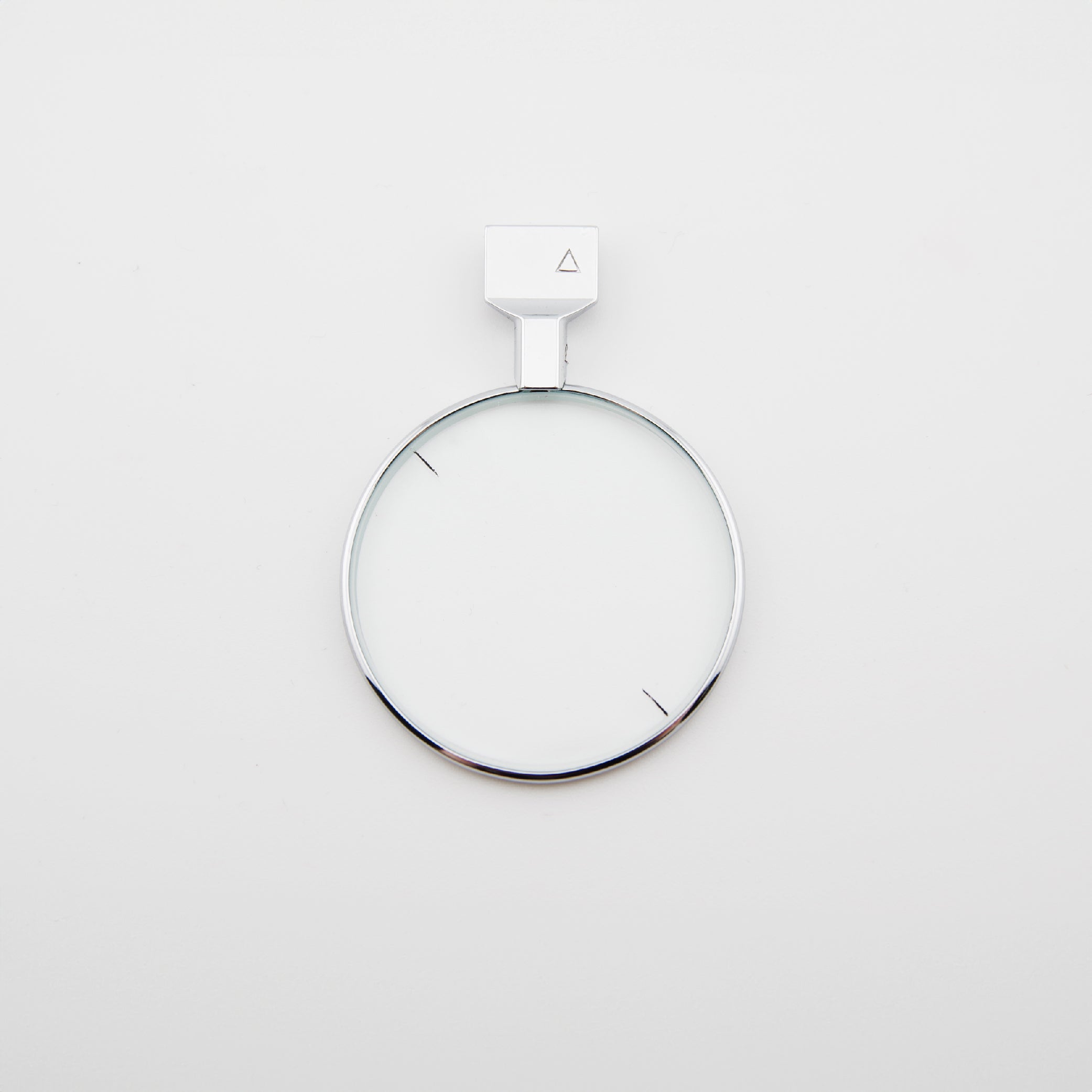 Lentille de caisse d'essai prisme