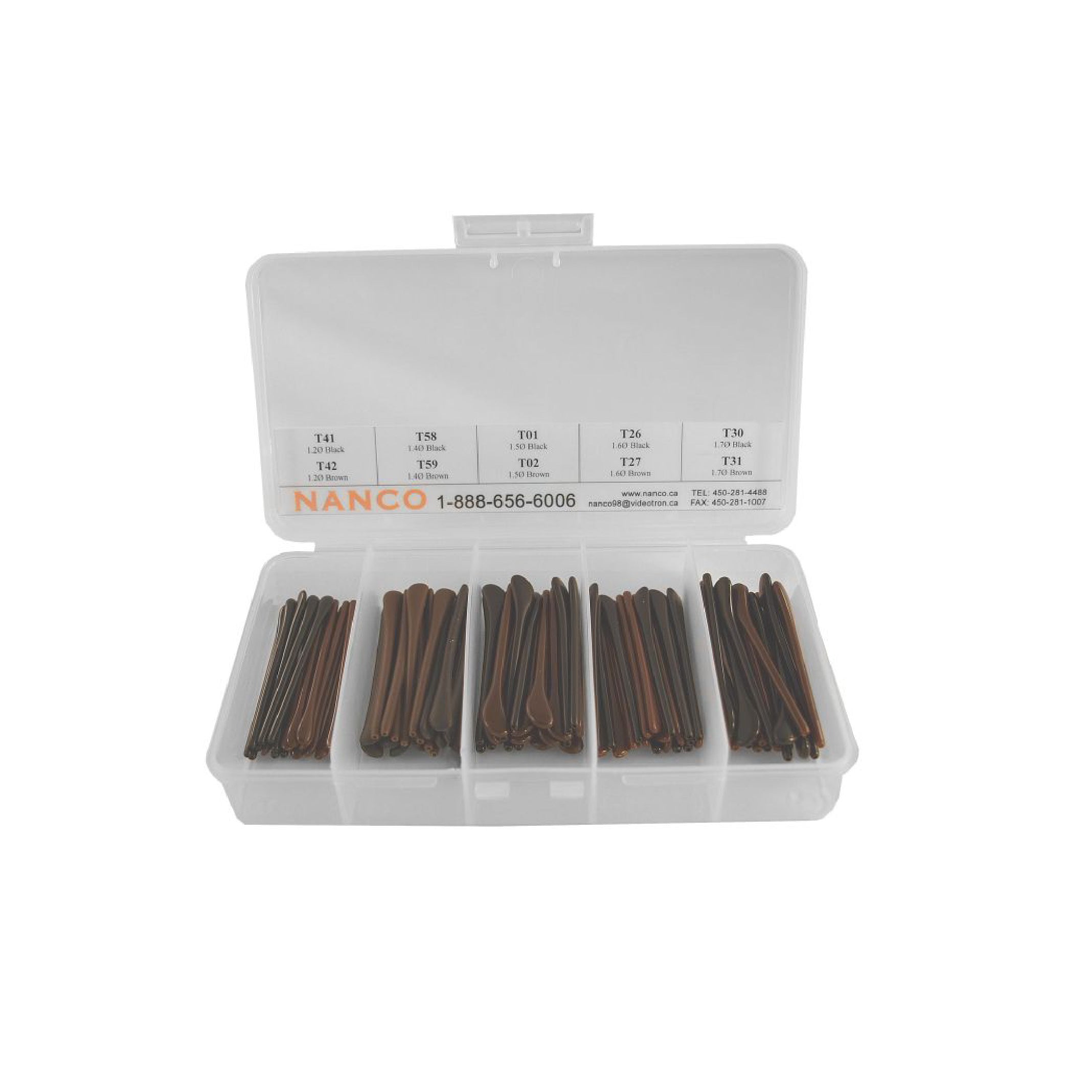 Assortiment d'embouts