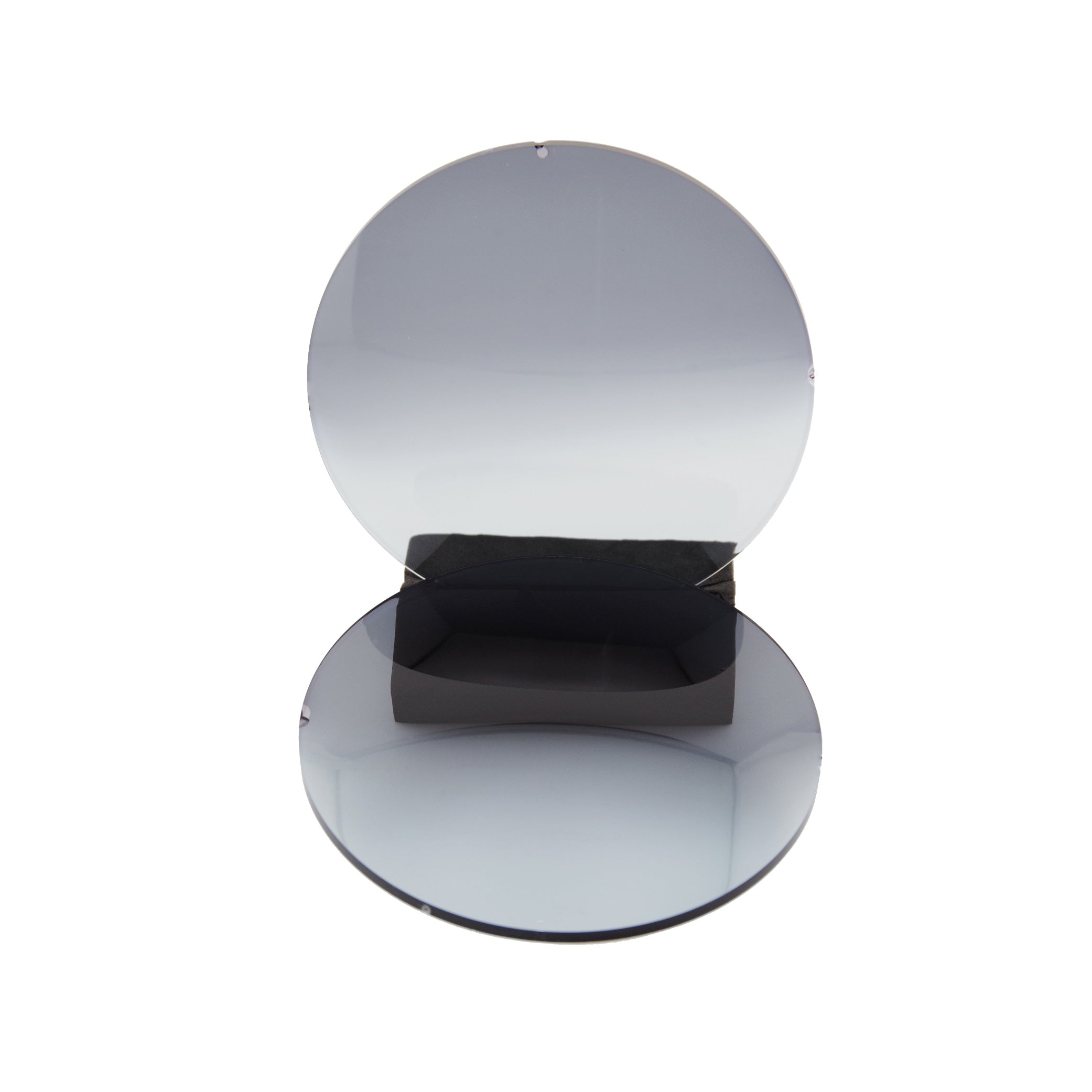 Lentilles base 4 CR39 polarisées dégradées grises