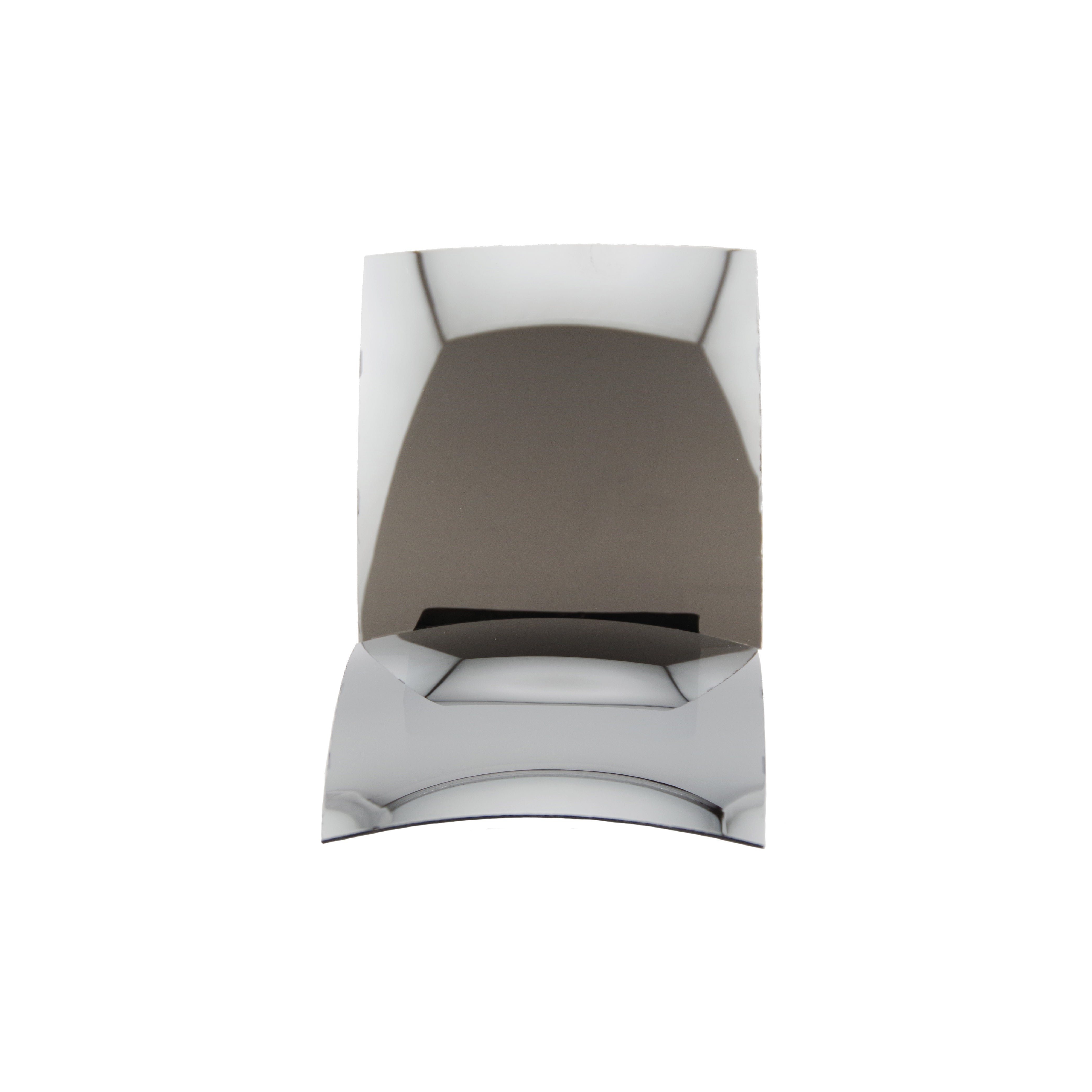 Lentilles base 4 polycarbonate polarisées miroir argent-grises