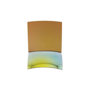 Lentilles base 4 polycarbonate polarisées miroir or-brunes