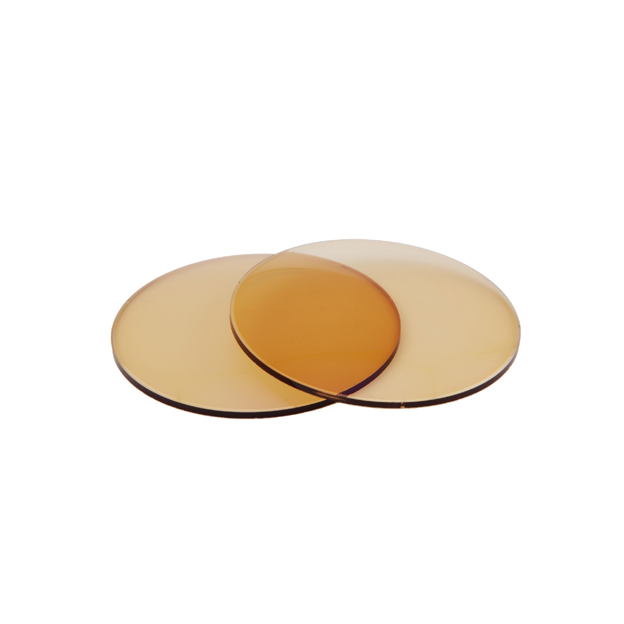 Lentilles base 6 CR39 brunes 35%