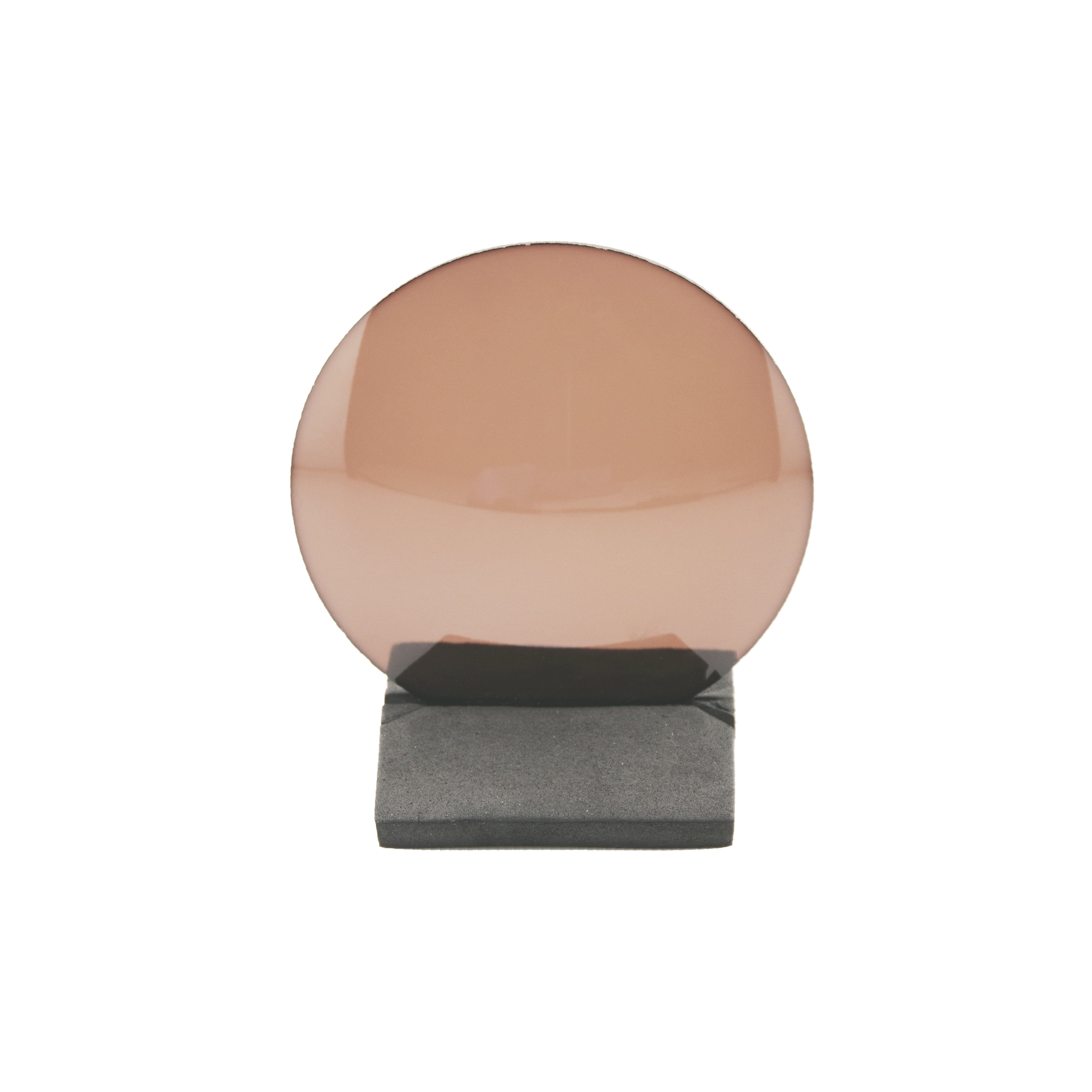 Lentilles base 6 CR39 brunes 65%