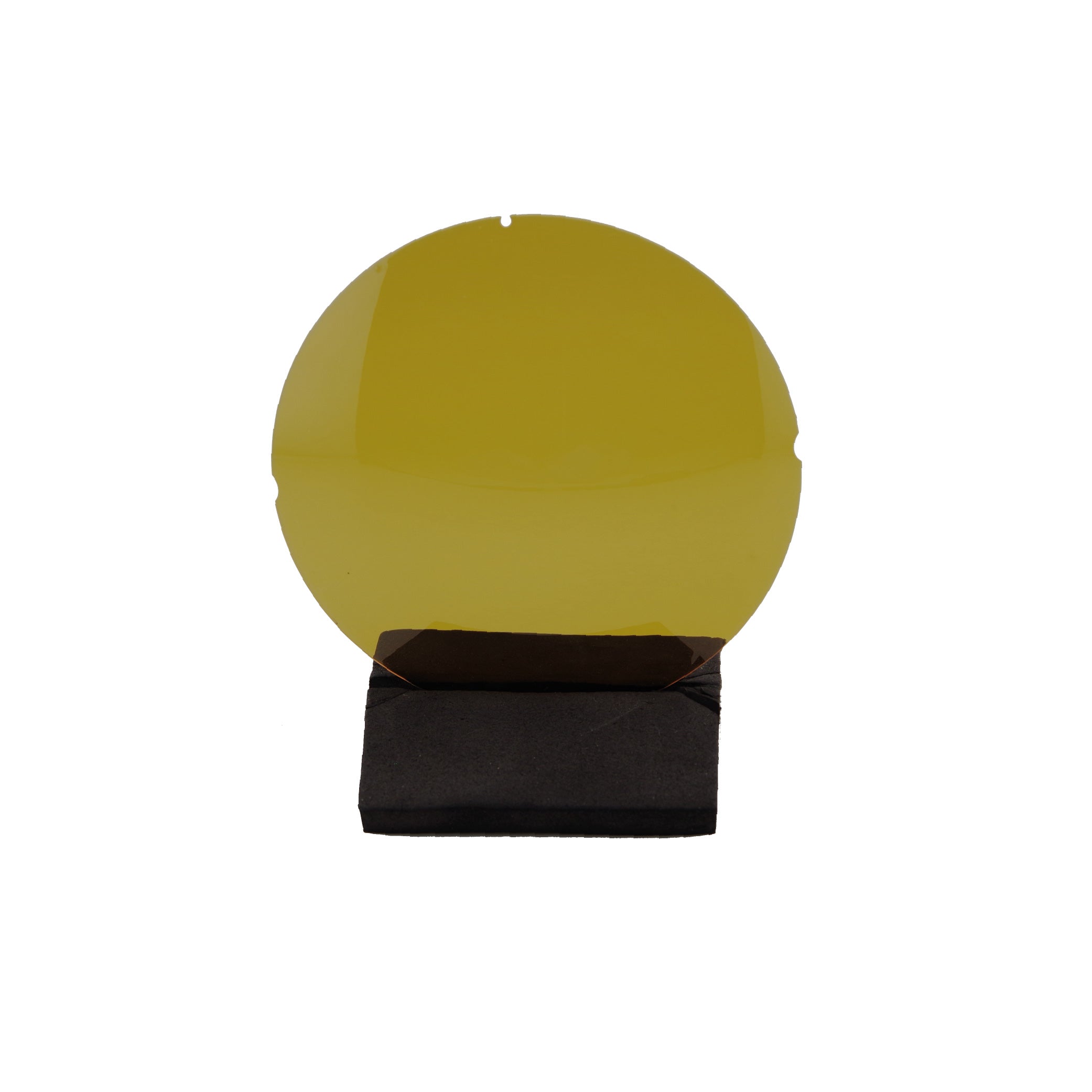 Lentilles base 6 CR39 polarisées jaunes