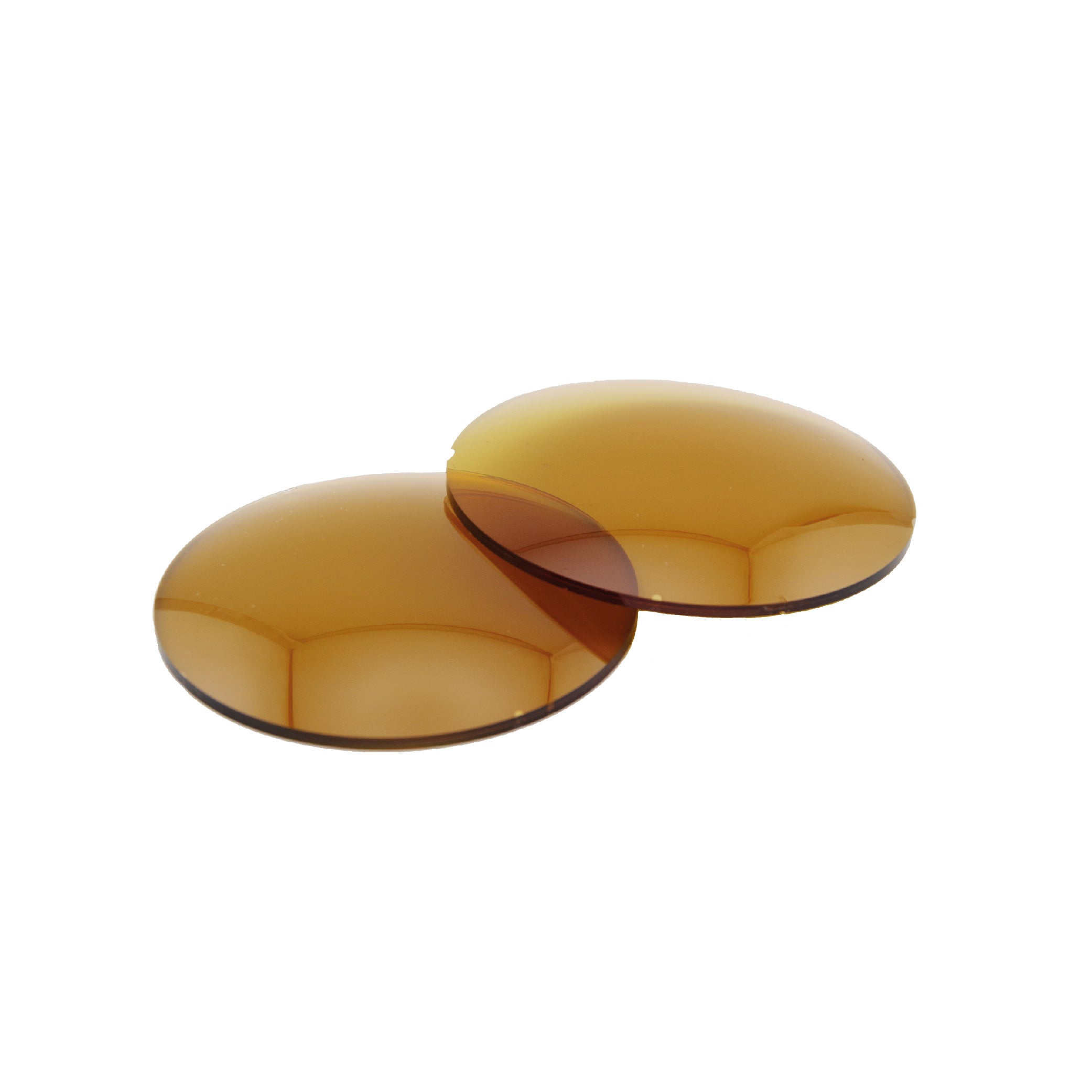 Lentilles base 6 CR39 polarisées jaunes
