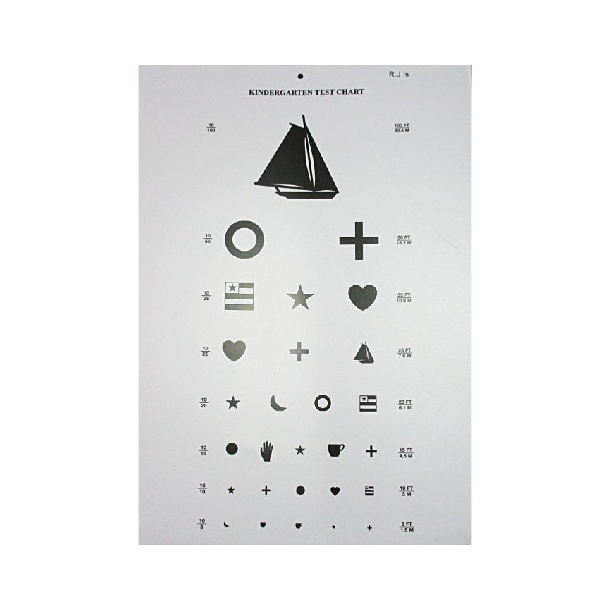 Feuille d'examen pour enfant