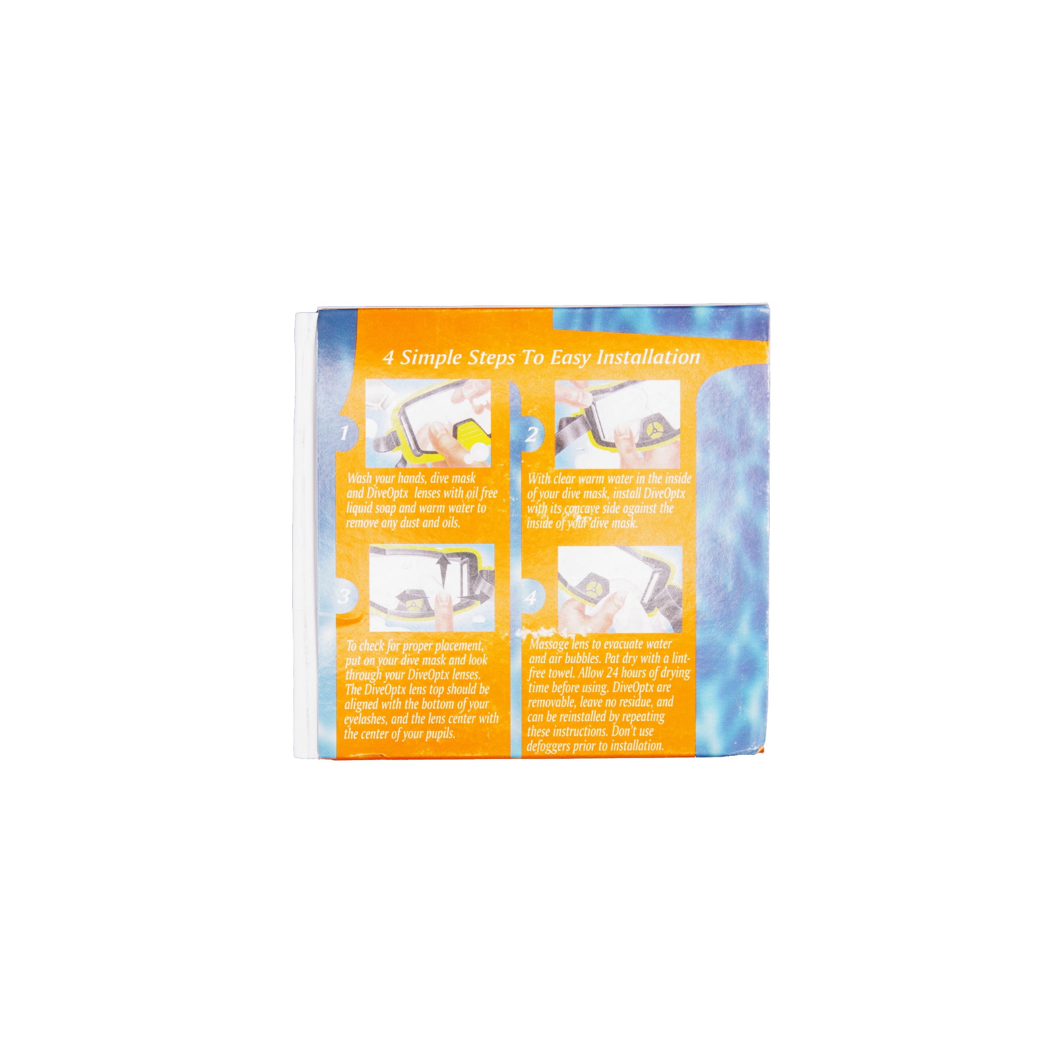 Double foyer pour masque de plongée