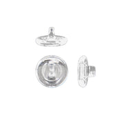 Plaquettes en silicone symétriques ovales